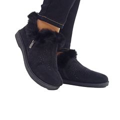 Напівчобітки Аніта, чорні, Колір: Чорний, Розмір: 36