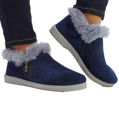 Напівчобітки Аніта, сині, Колір: Синій, Розмір: 36