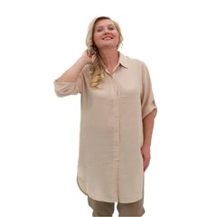 Блуза Нелла, бежева, Колір: Бежевий , Розмір: S