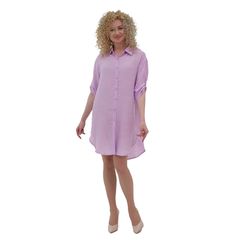 Блуза Нелла, лавандова, Колір: Лавандовий, Розмір: S