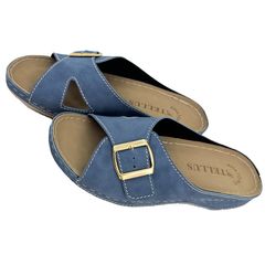 Босоніжки Естрела, сині, Колір: Синій, Розмір: 35