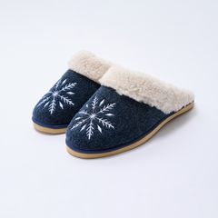 Домашні капці Рута, сині, Колір: Синій, Розмір взуття: 35