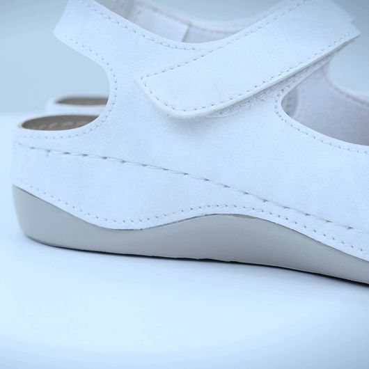 Босоножки Эвита Белые, Цвет: Белый, Размер: 38, изображение 2