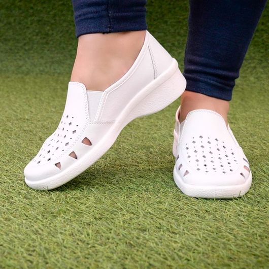 Туфли Елизавета Белые, Цвет: Белый, Размер: 37, изображение 2