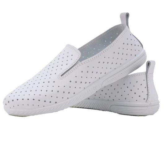 Туфлі Лінара білі, на резинці, Колір: Білий, Дизайн: На резинці, Розмір: 37, изображение 2