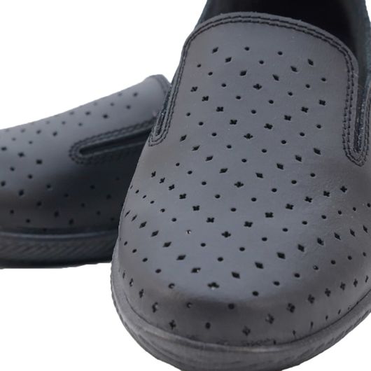 Туфлі Лінара чорні, на резинці, Колір: Чорний, Дизайн: На резинці, Розмір: 37, изображение 2