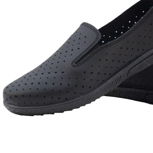 Туфли Линара черные, на резинке, Цвет: Черный, Дизайн: На резинке, Размер: 41, изображение 4