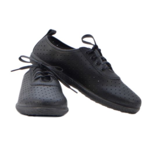 Туфлі Лінара чорні, на шнурках, Колір: Чорний, Дизайн: На шнурках, Розмір: 40