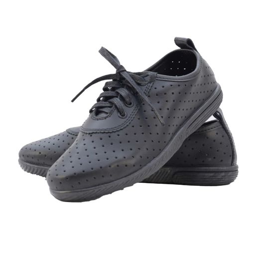 Туфли Линара черные, на шнурках, Цвет: Черный, Дизайн: На шнурках, Размер: 35, изображение 3