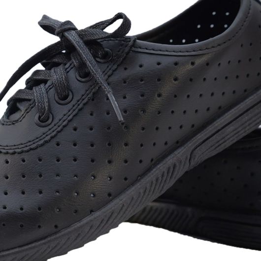 Туфлі Лінара чорні, на шнурках, Колір: Чорний, Дизайн: На шнурках, Розмір: 40, изображение 4