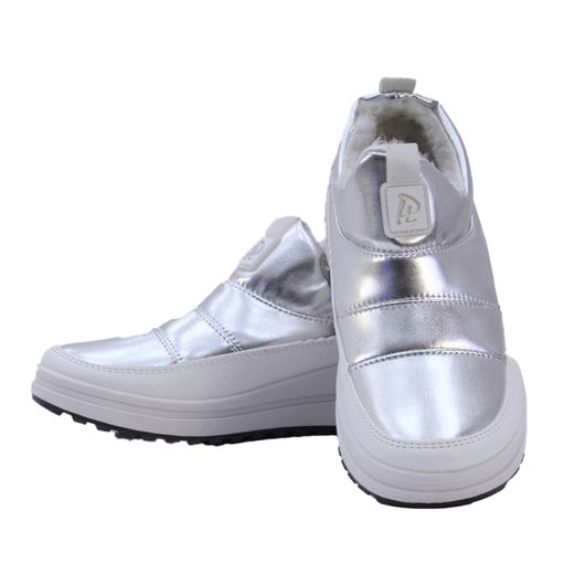 Полусапожки Шарм, серебро, Цвет: Серебро , Размер: 40, изображение 2