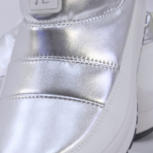 Полусапожки Шарм, серебро, Цвет: Серебро , Размер: 38, изображение 3