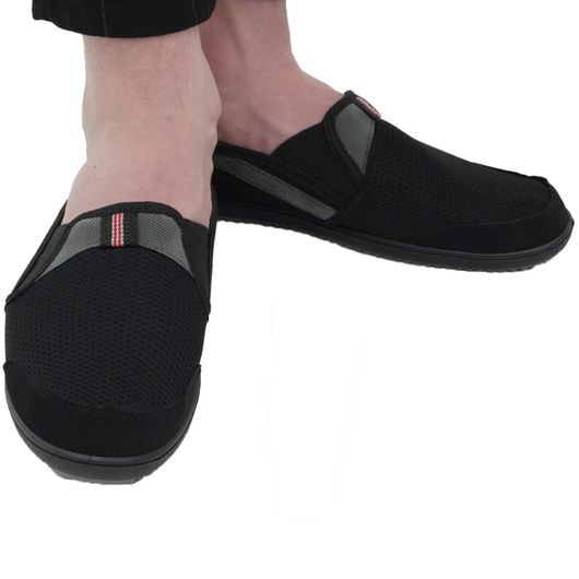 Слипоны Брайтен, классические, черные, Цвет: Черный, Дизайн: Классический , Размер: 43, изображение 3