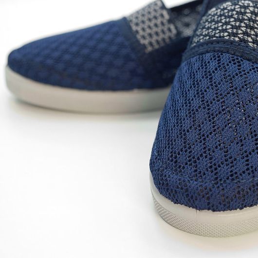 Слипоны Зарина Синие, Цвет: Синий, Размер: 40, изображение 2