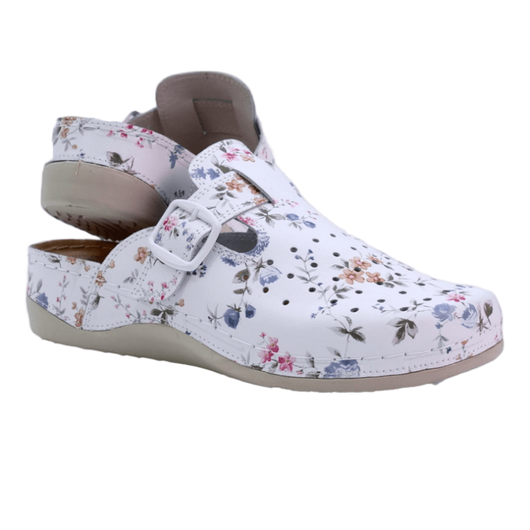 Сабо Симона New, цветочные с ремешком, Цвет: Цветочный с ремешком , Размер: 40, изображение 2