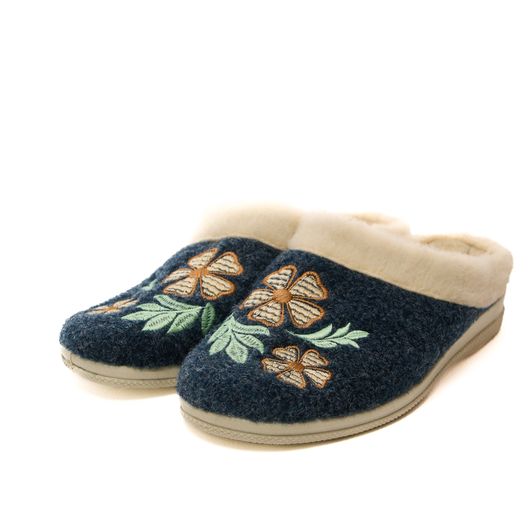 Тапочки домашні Зоряна, сині, Колір: Синій, Розмір взуття: 41, изображение 2