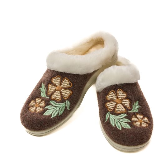 Тапочки домашні Зоряна, коричневі, Колір: Коричневий, Розмір взуття: 38