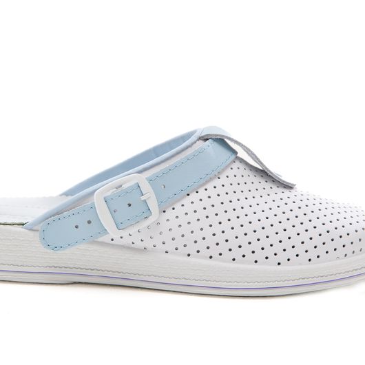 Сабо Симона, білі з блакитним декором, Колір: Білі з блакитним декором, Розмір: 35, изображение 2