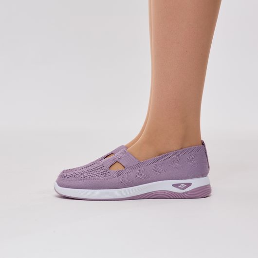 Слипоны Эвелина, лавандовые, Цвет: Лавандовый, Размер обуви : 39, изображение 2