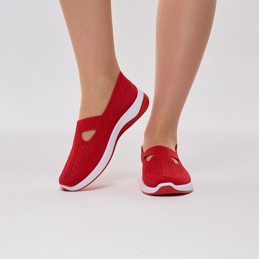 Сліпони Евеліна, червоні, Колір: Червоний, Розмір взуття: 40, изображение 3