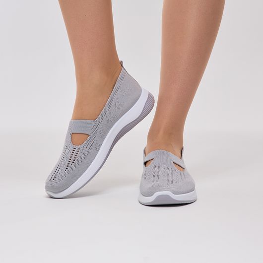 Сліпони Евеліна, сірі, Колір: Сірий, Розмір взуття: 40, изображение 3