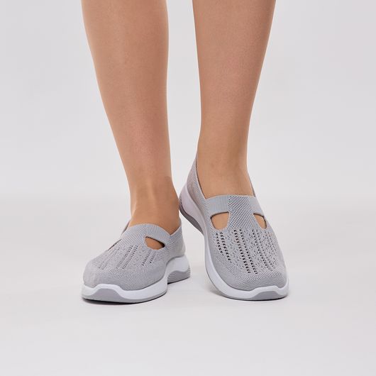 Сліпони Евеліна, сірі, Колір: Сірий, Розмір взуття: 40, изображение 4