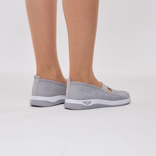 Сліпони Евеліна, сірі, Колір: Сірий, Розмір взуття: 37, изображение 5