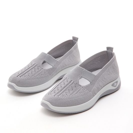 Слипоны Эвелина, серые, Цвет: Серый , Размер обуви : 41, изображение 6