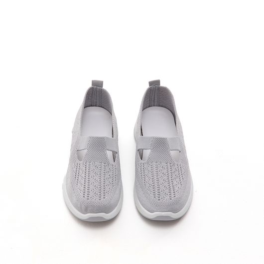 Слипоны Эвелина, серые, Цвет: Серый , Размер обуви : 38, изображение 7