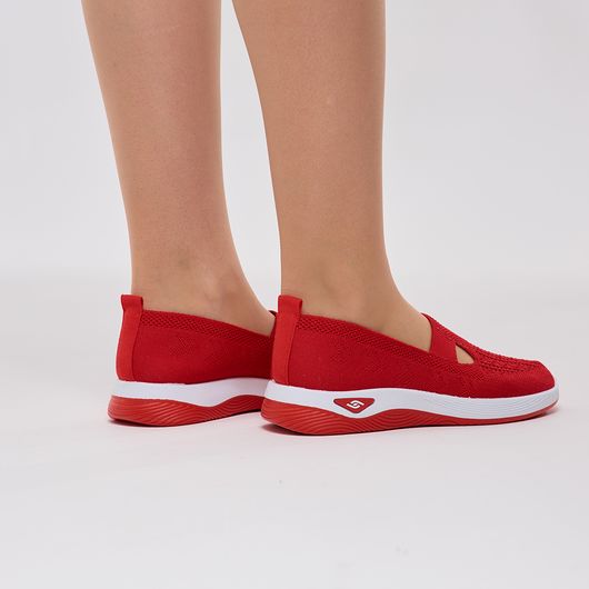 Сліпони Евеліна, червоні, Колір: Червоний, Розмір взуття: 40, изображение 4