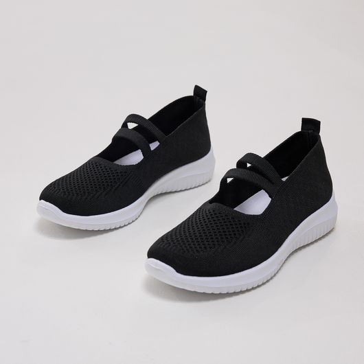 Слипони Леона, черные, Цвет: Черный, Размер обуви : 38, изображение 8