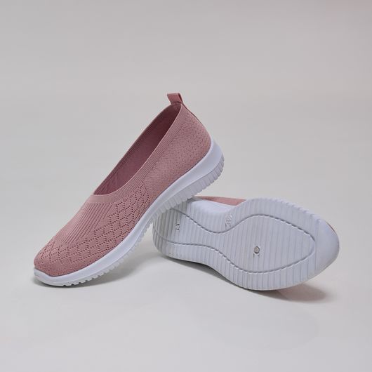 Сліпони Аделіна, пудрові, Колір: Пудровий , Розмір взуття: 40, изображение 2