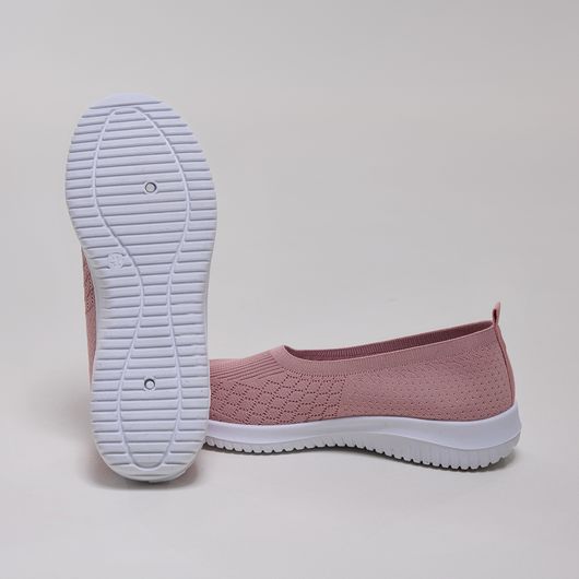 Сліпони Аделіна, пудрові, Колір: Пудровий , Розмір взуття: 37, изображение 4