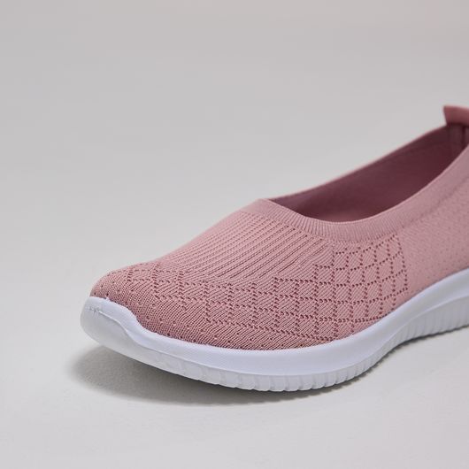 Слипоны Аделина, пудровые, Цвет: Пудровый , Размер обуви : 38, изображение 5