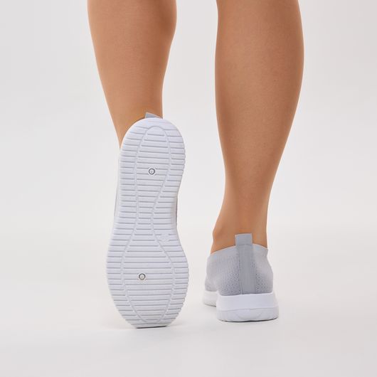 Слипоны Аделина, серые, Цвет: Серый , Размер обуви : 36, изображение 8