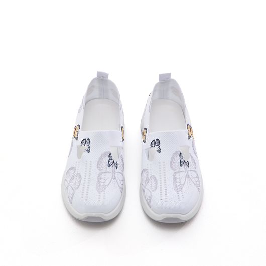 Сліпони Грейс, метелики срібні, Колір: Метелики срібні , Розмір взуття: 38, изображение 3