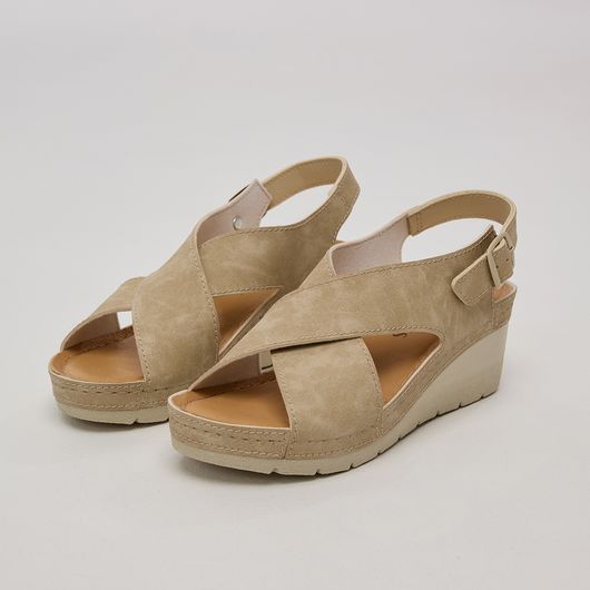 Босоніжки Камелія, бежеві, Колір: Бежевий , Розмір взуття: 36