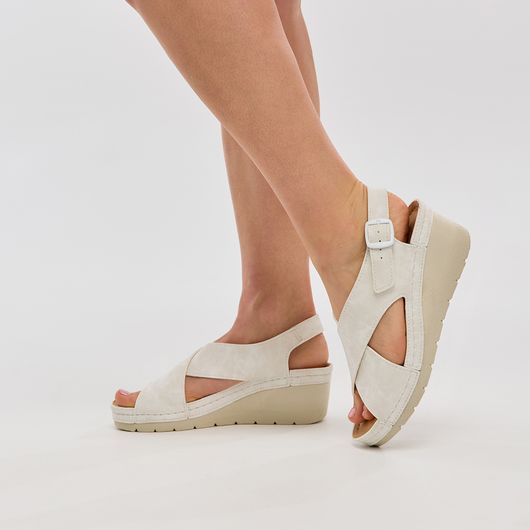 Босоніжки Камелія, білі, Колір: Білий, Розмір взуття: 39, изображение 8