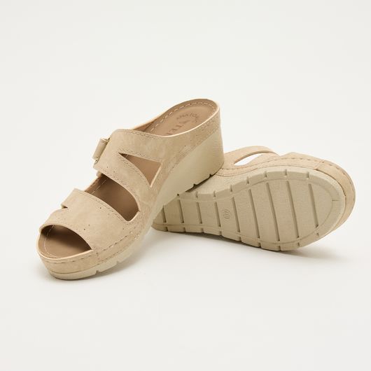 Босоніжки Пенелопа, бежеві, Колір: Бежевий , Розмір: 41, изображение 3