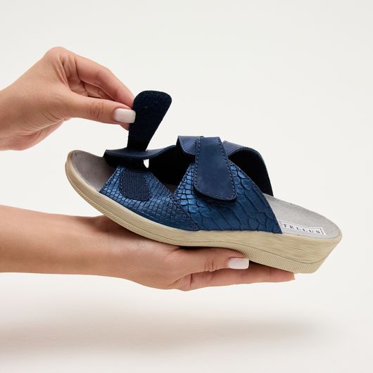 Босоніжки Стиль, сині, Колір: Синій, Розмір: 37, изображение 5