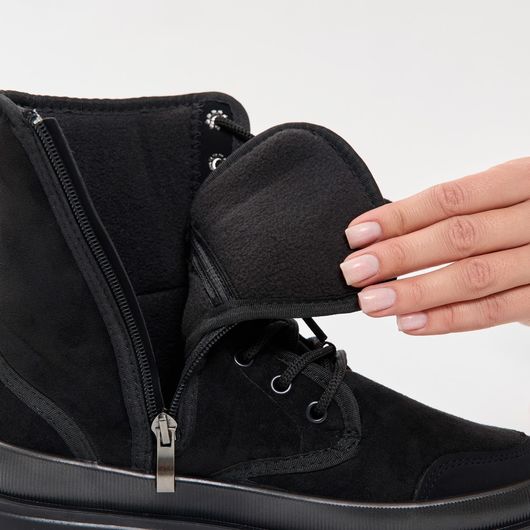 Ботинки Аліка, замша, Дизайн: Замша , Розмір взуття: 41, изображение 3