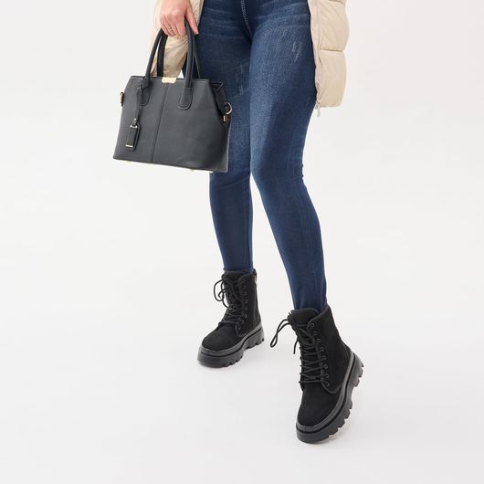 Ботинки Алика, замша, Дизайн: Замша , Размер обуви : 38, изображение 4