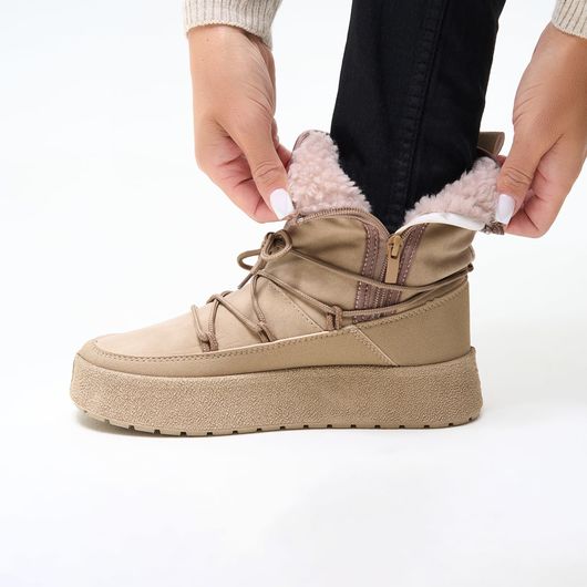 Черевики Любава, бежеві, Колір: Бежевий , Розмір взуття: 41, изображение 9