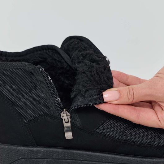 Ботинки Комфорт Норд Чорні, Колір: Чорний, Розмір: 35, изображение 3