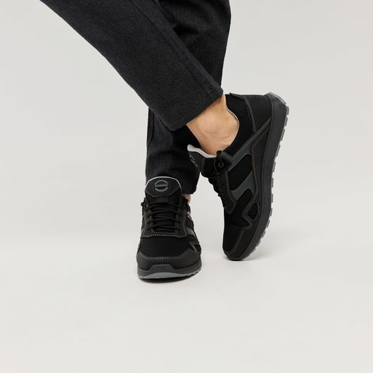 Кроссовки Брукс текстиль, черные, Цвет: Черный, Размер обуви : 41, изображение 3