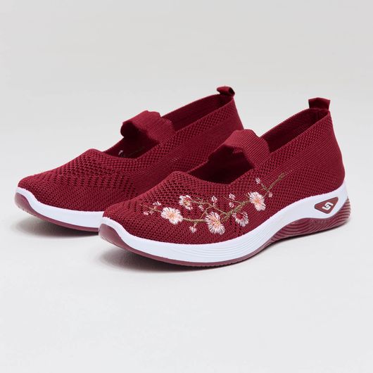 Сліпони Сакура, вишневі, Колір:  Вишневий , Розмір взуття: 43