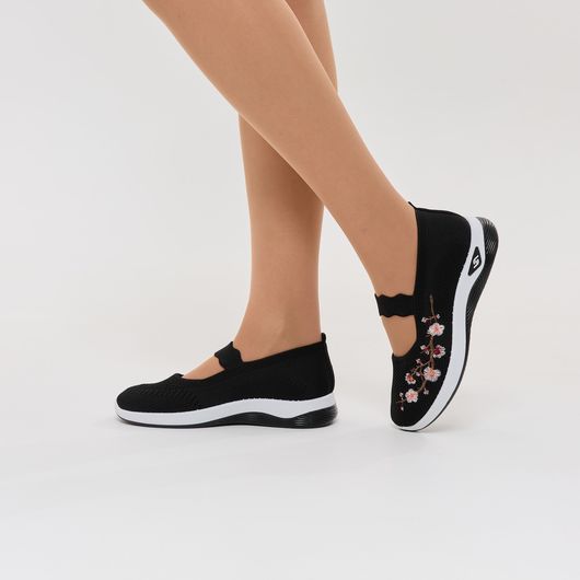 Сліпони Сакура, чорні, Колір: Чорний, Розмір взуття: 39, изображение 6