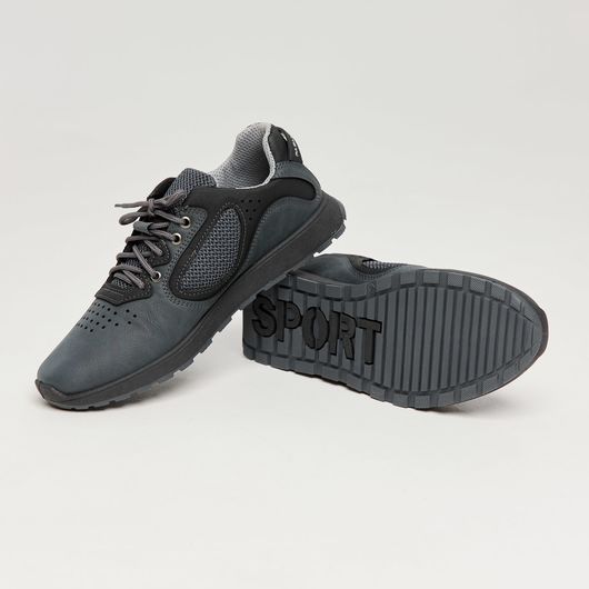 Кроссовки Брукс экокожа, серые, Цвет: Серый , Размер обуви : 42