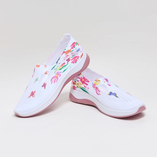 Слипоны Грейс, бабочки розовые, Цвет: Бабочки розовые , Размер обуви : 42, изображение 2