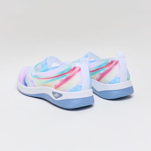 Слипоны Грейс, бабочки голубые, Цвет: Бабочки голубые, Размер обуви : 40, изображение 4